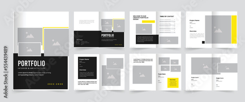 Interior and Architecture Portfolio , portfolio design template
