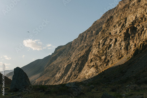 Foto sunset in the mountains