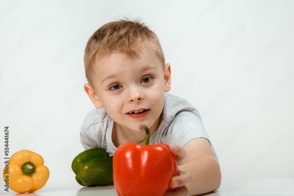 Kid girl preparing vegetable. Concept of healthy food. Kid girl preparing vegetable. Concept of healthy food.
