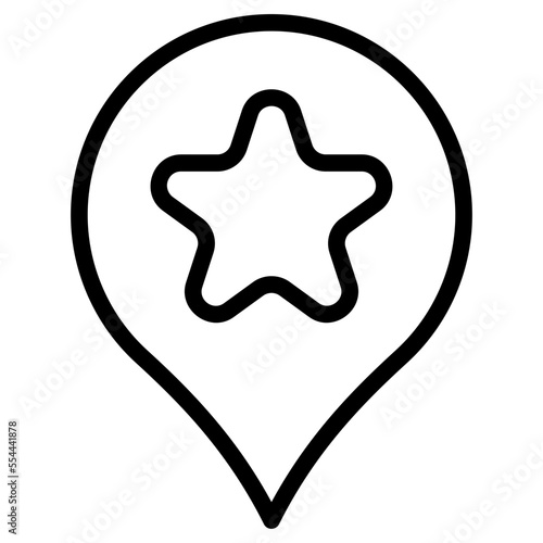 favourite line icon