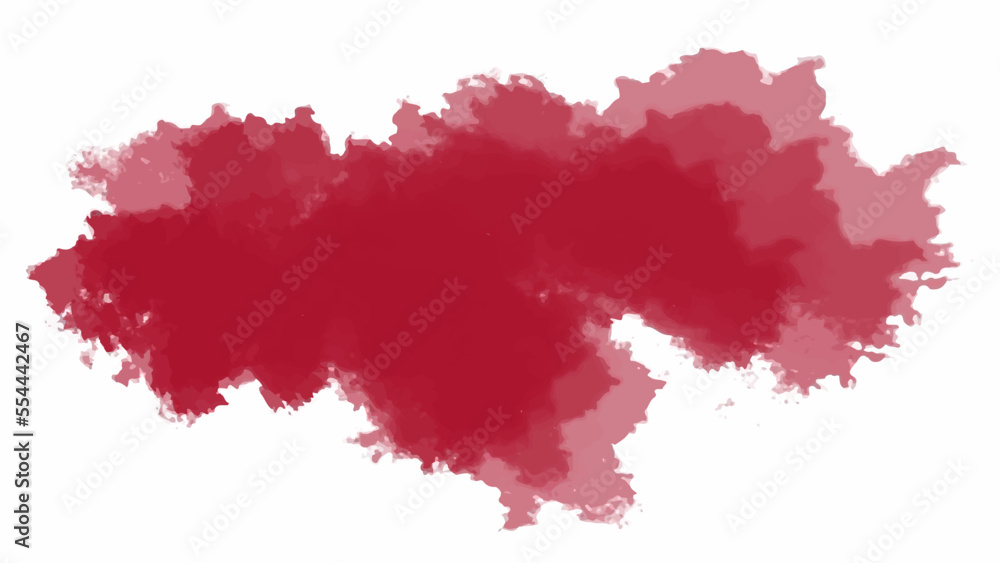 Red watercolor background for textures backgrounds and web banners design