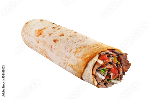 Turkish wrap meat doner, Et Dürüm