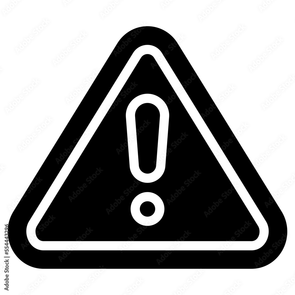 warning glyph icon warning glyph icon