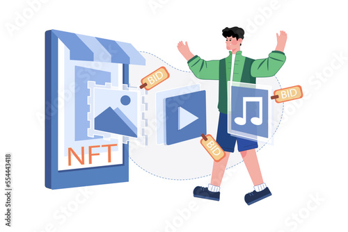 Sell Anything Digital In The NFT Auction