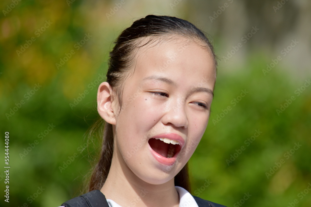 A Surprised Beautiful Filipina Person A Surprised Beautiful Filipina Person