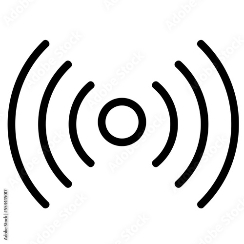 hotspot line icon