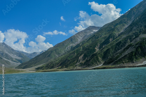 Beautiful Lake Saifulmalook, in Northern Pakistan photo