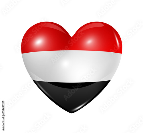 Love Yemen, heart flag icon Free Download Love Yemen, heart flag icon - GFXLoad
