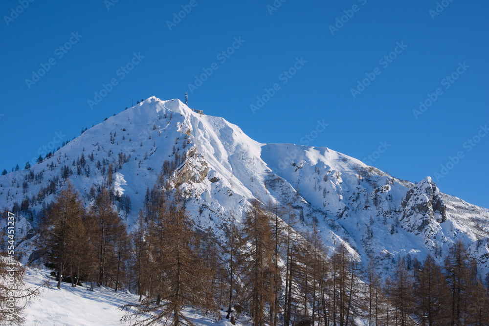 Mount  Valgussera. Foppolo, Italy