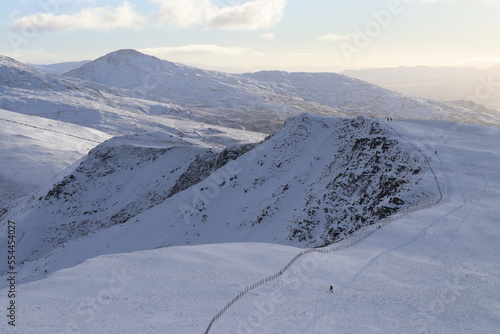 Snowdonia snowdon winter wales glyderau © MountainGlory