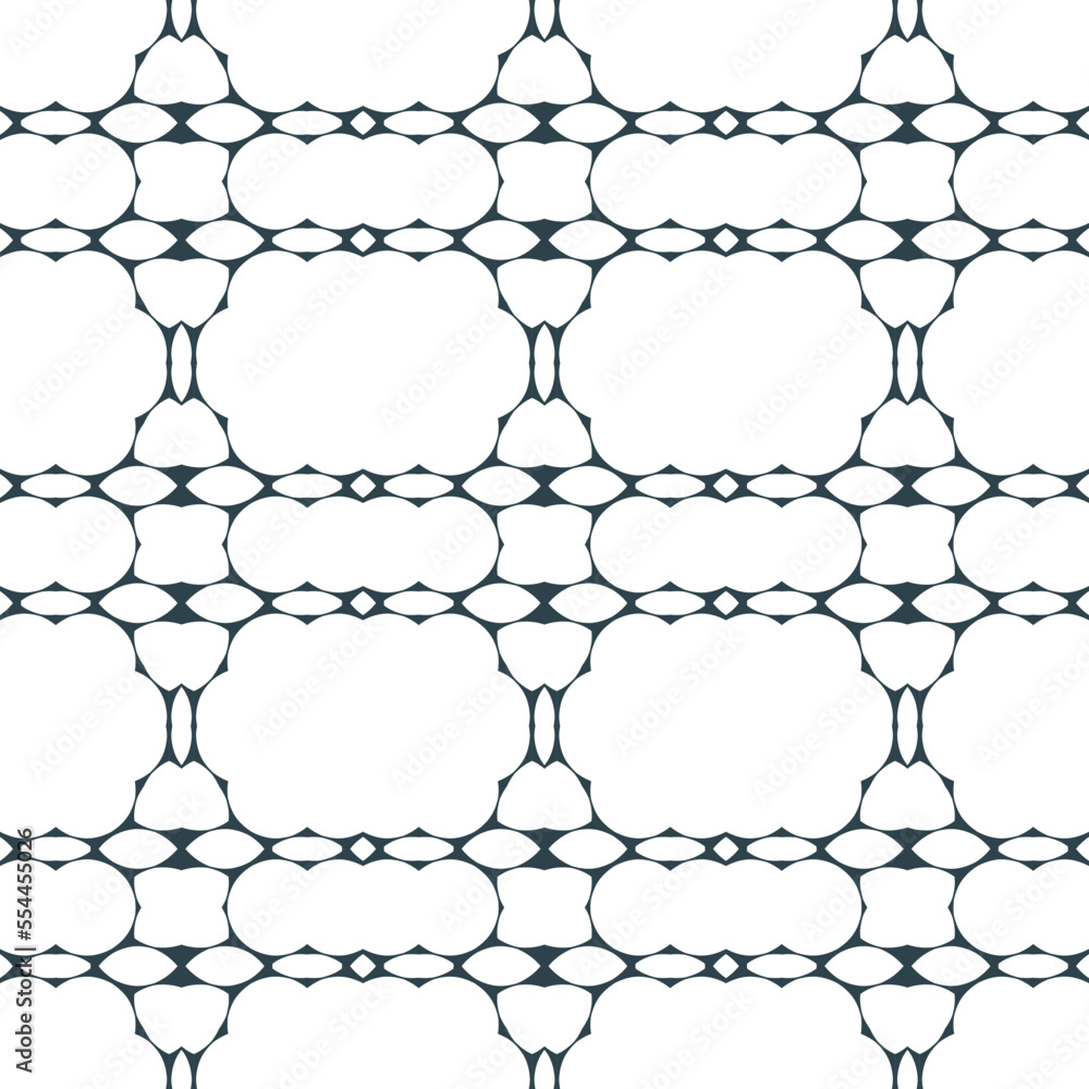 Naklejka premium Geometric pattern. Seamless vector background. Ethnic graphic design.