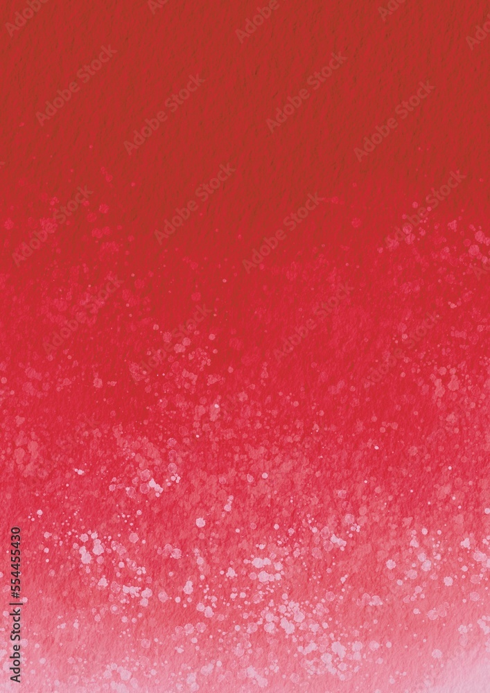 Red and pink splash background illustration for decoration on Chinese new year and Valentine’s day festival. 