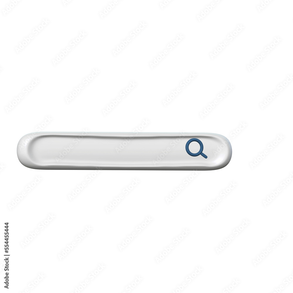 Searching bar 3D Searching bar 3D