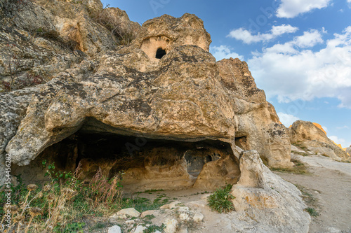 Ayazini cave church and National Park in Afyon, Turkey. Historical ancient Frig (Phrygia, Gordion) Valley © mitzo_bs