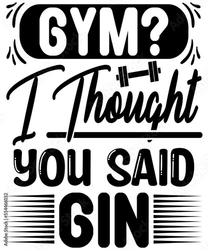 GYM SVG Typography t shirt design vectors graphic art 