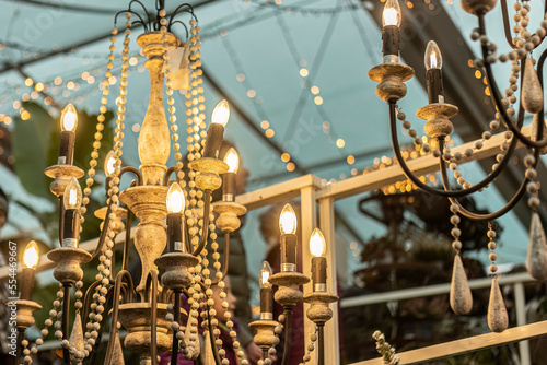 Vintage detail chandelier