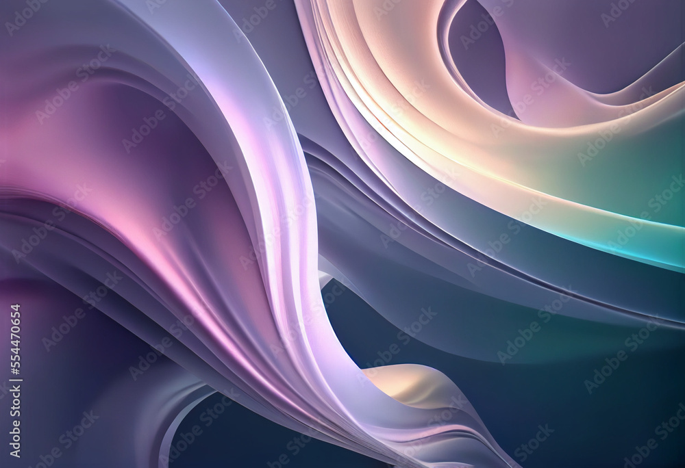 Abstract Soft Pastel Colors in Smooth Silky Gradient Motion Background. Soft Pastel Colors Background Illustration Abstract Soft Pastel Colors in Smooth Silky Gradient Motion Background. Soft Pastel Colors Background Illustration