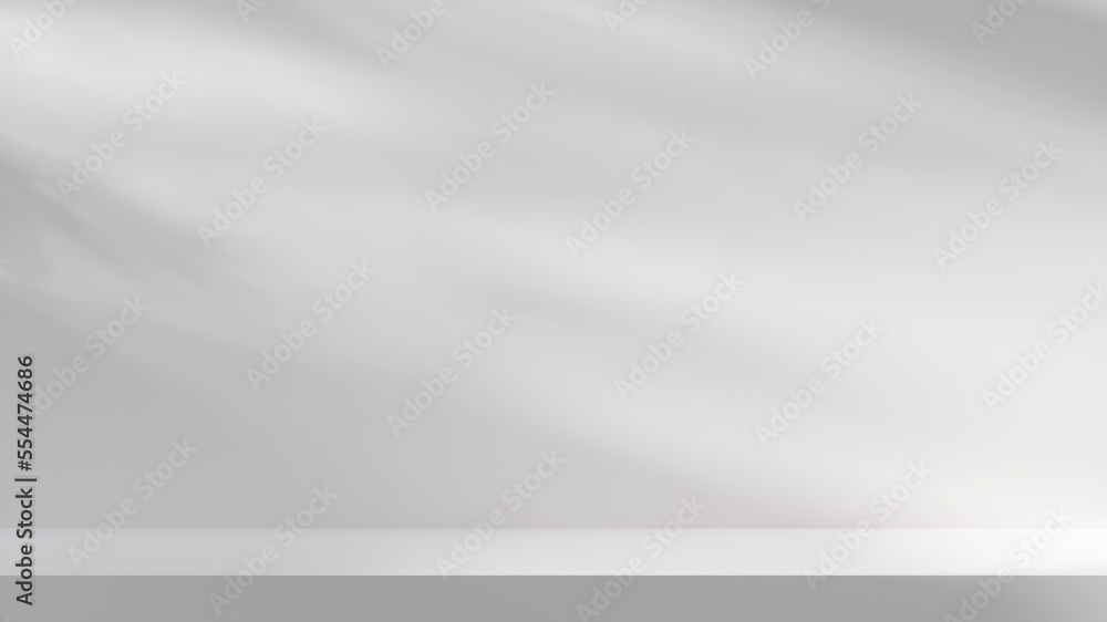 White background, with sunlight and shadows - 3d render. White background, with sunlight and shadows - 3d render.