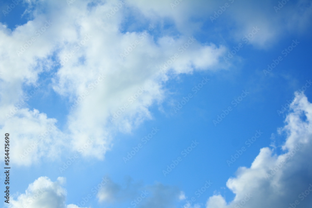 Beautiful Blue Sky and Clouds