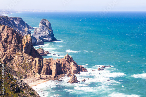 Cabo da roca, stunning views on the ocean and rocks