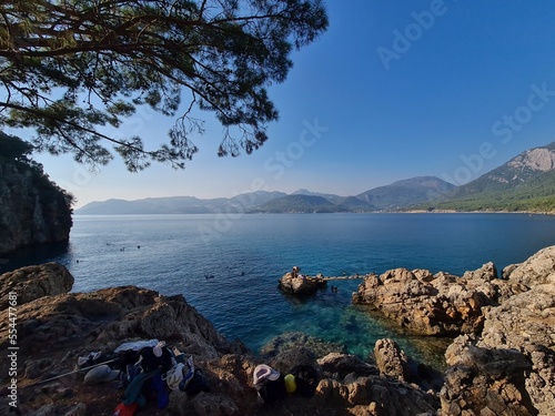 lake in the mountains