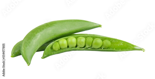 Fresh peas isolated on transparent png