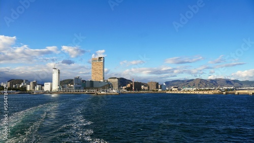 サンポート高松より出航した直島行フェリーの風景5