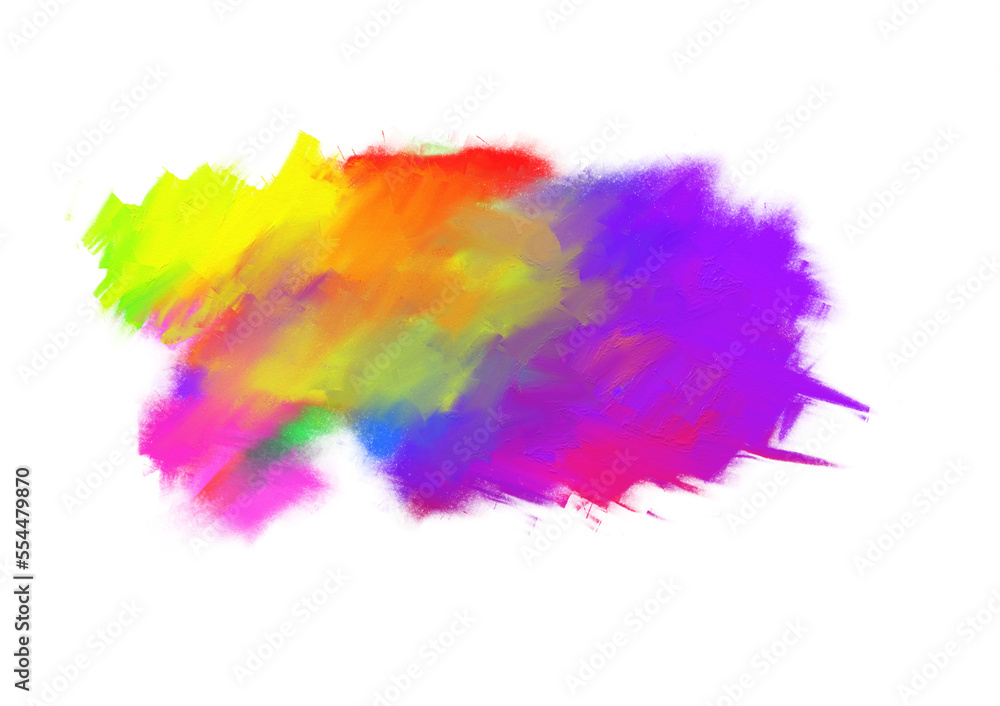 Fototapeta premium colorful paint splashes
