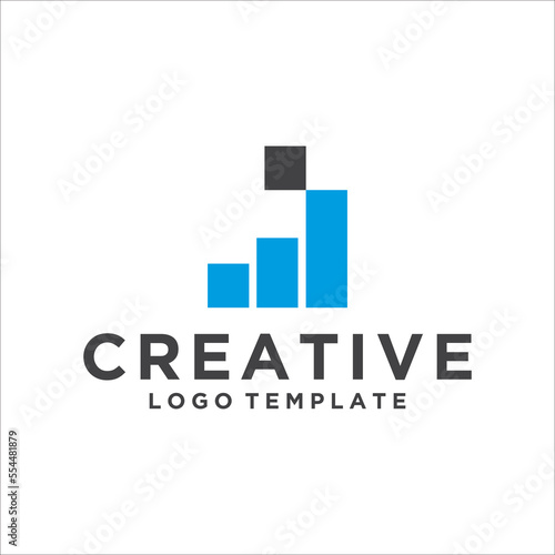 Investment logo with capita  finance logo  financial investment logo  business logo