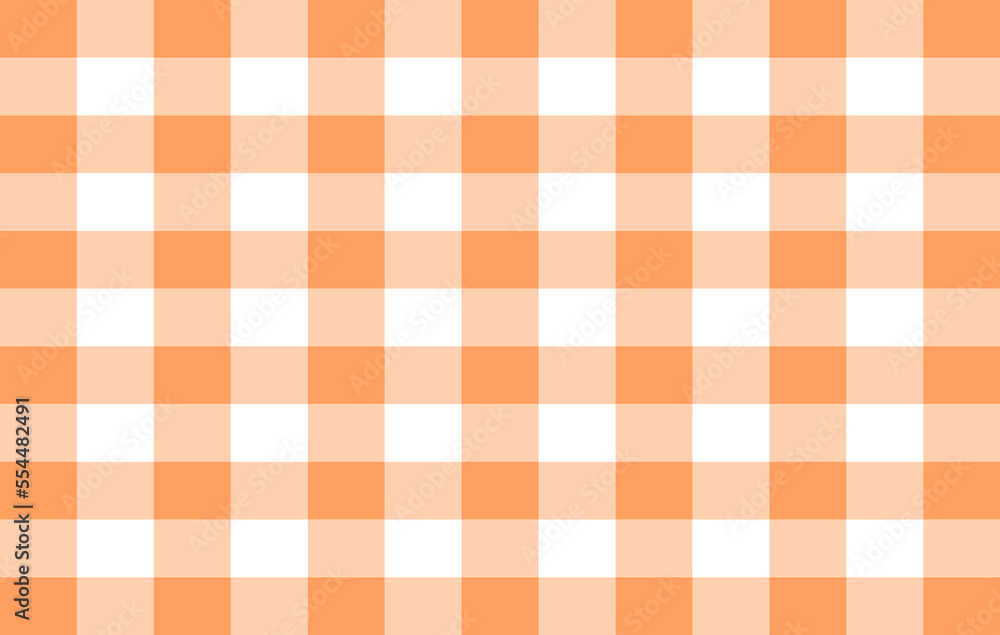 Fototapeta premium Illustration of a square pattern in orange tones.
