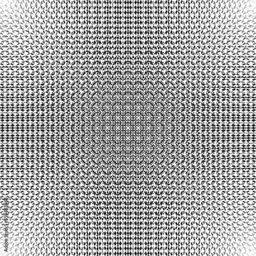 Seamless pattern with lines.Unusual poster Design .Black Vector stripes .Geometric shape. Endless texture
