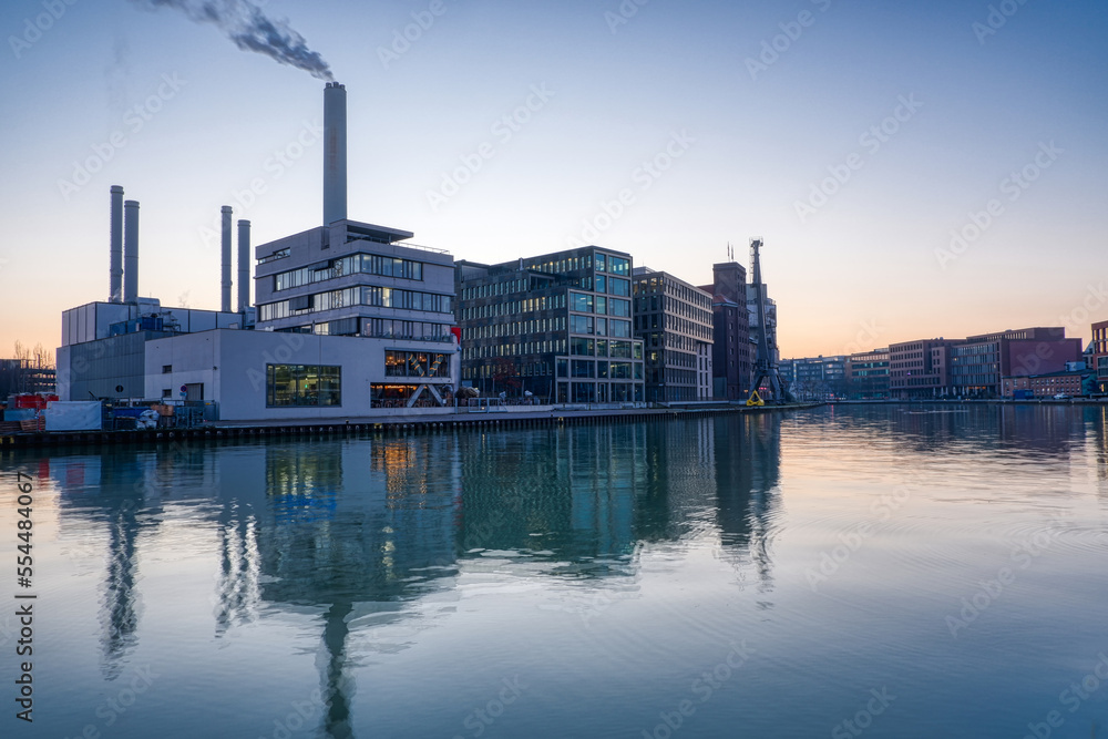 Industrie im Stadthafen von Münster