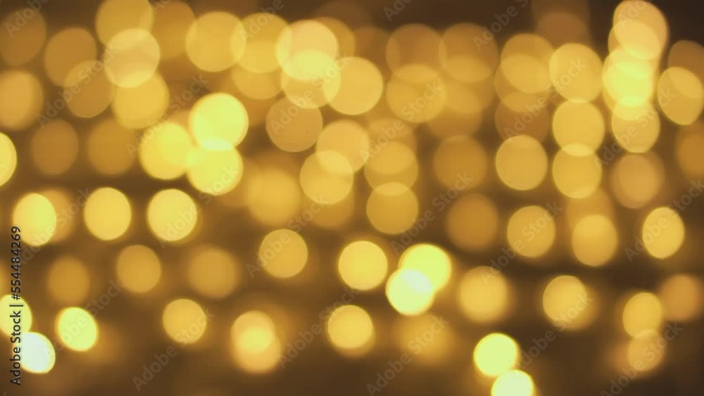 Out of focus holiday background. Light bokeh from Xmas tree. New Year theme, background 4k footage. Christmas lights, shimmering abstract golden warm circles defocused. Blurred fairy lights Out of focus holiday background. Light bokeh from Xmas tree. New Year theme, background 4k footage. Christmas lights, shimmering abstract golden warm circles defocused. Blurred fairy lights