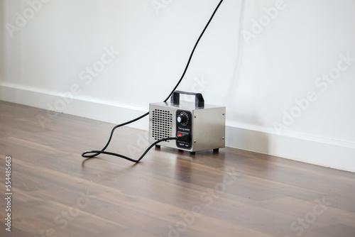 Photos Ozone generator machine inside the room close up