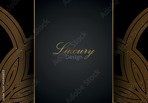 Ramadan themed Social Media Post Template Banner, Golden Ramadan greeting card template. Vector