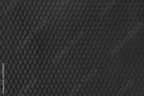 Wallpaper Mural Steel black protective grille with mesh background texture and pattern. Industrial corrugated rough iron surface Torontodigital.ca