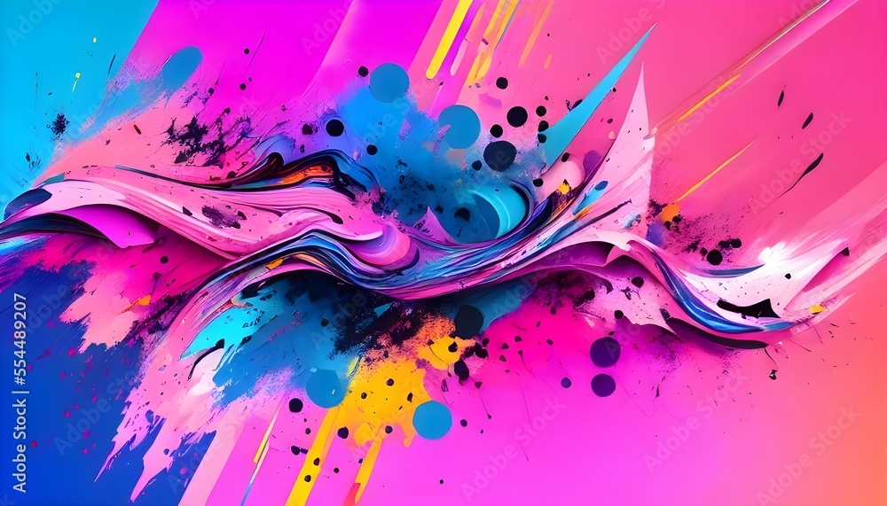 Fototapeta premium Colorful abstract background