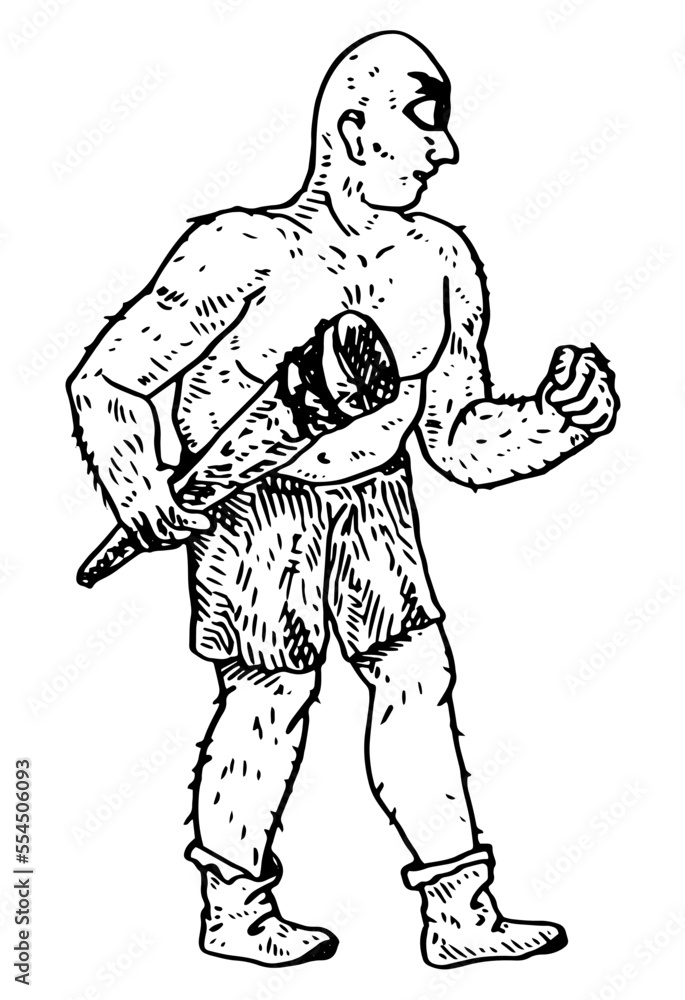 Fototapeta premium Cyclops vector illustration