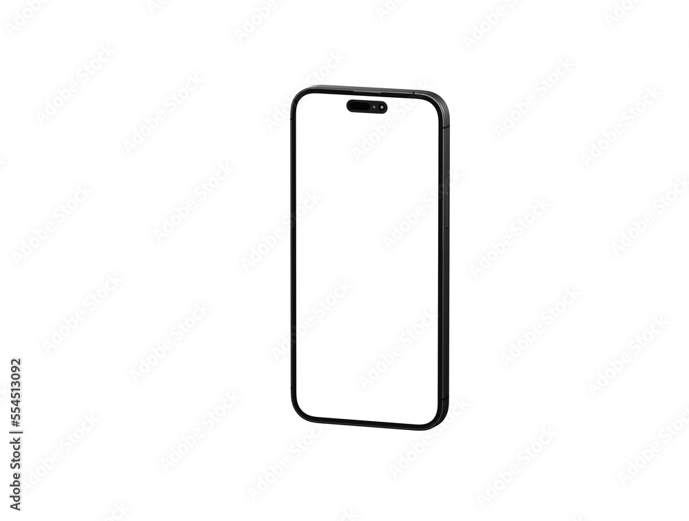 Smartphone frame less blank screen. Mockup generic device. Smartphone frame less blank screen. Mockup generic device.