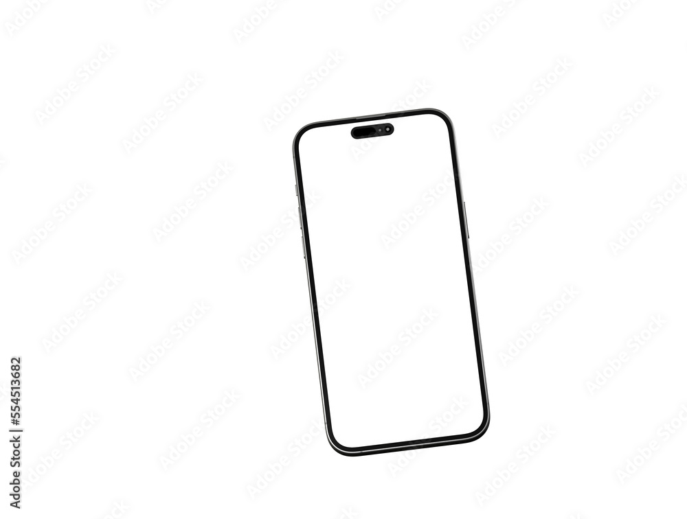 Smartphone frame less blank screen. Mockup generic device. Smartphone frame less blank screen. Mockup generic device.