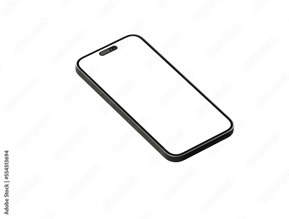 Smartphone frame less blank screen. Mockup generic device. Smartphone frame less blank screen. Mockup generic device.