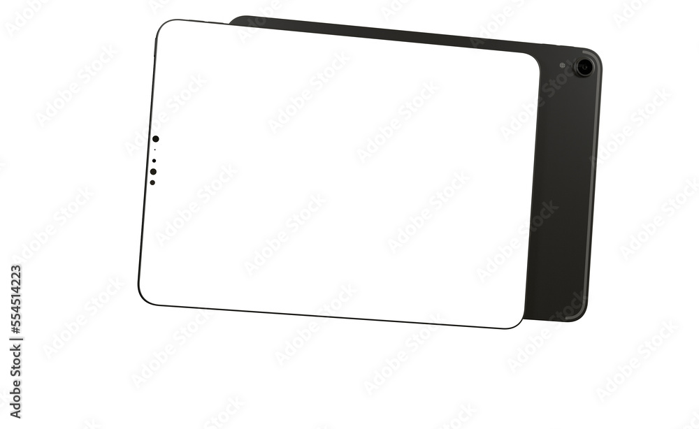 tablet pc - Modern black tablet computer isolated on white background. tablet pc - Modern black tablet computer isolated on white background.