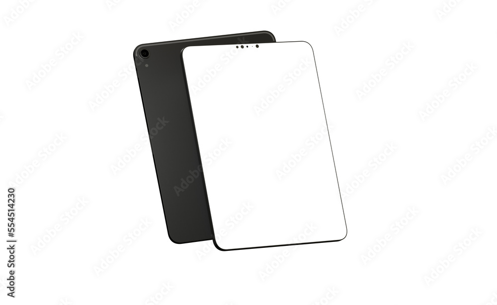 tablet pc - Modern black tablet computer isolated on white background. tablet pc - Modern black tablet computer isolated on white background.