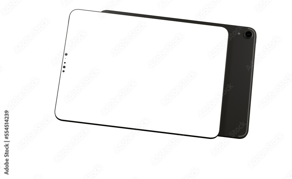 tablet pc - Modern black tablet computer isolated on white background. tablet pc - Modern black tablet computer isolated on white background.