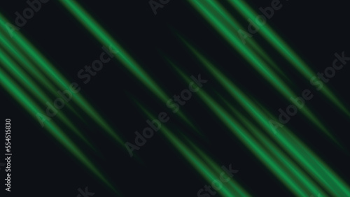 Green background with square shape overlays overlapping layer.