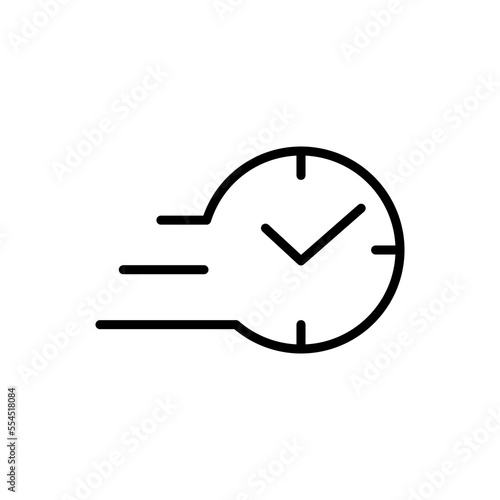 quick response line icon. linear style sign for mobile concept and web design. Outline vector icon. Symbol, logo illustration. Vector graphics
