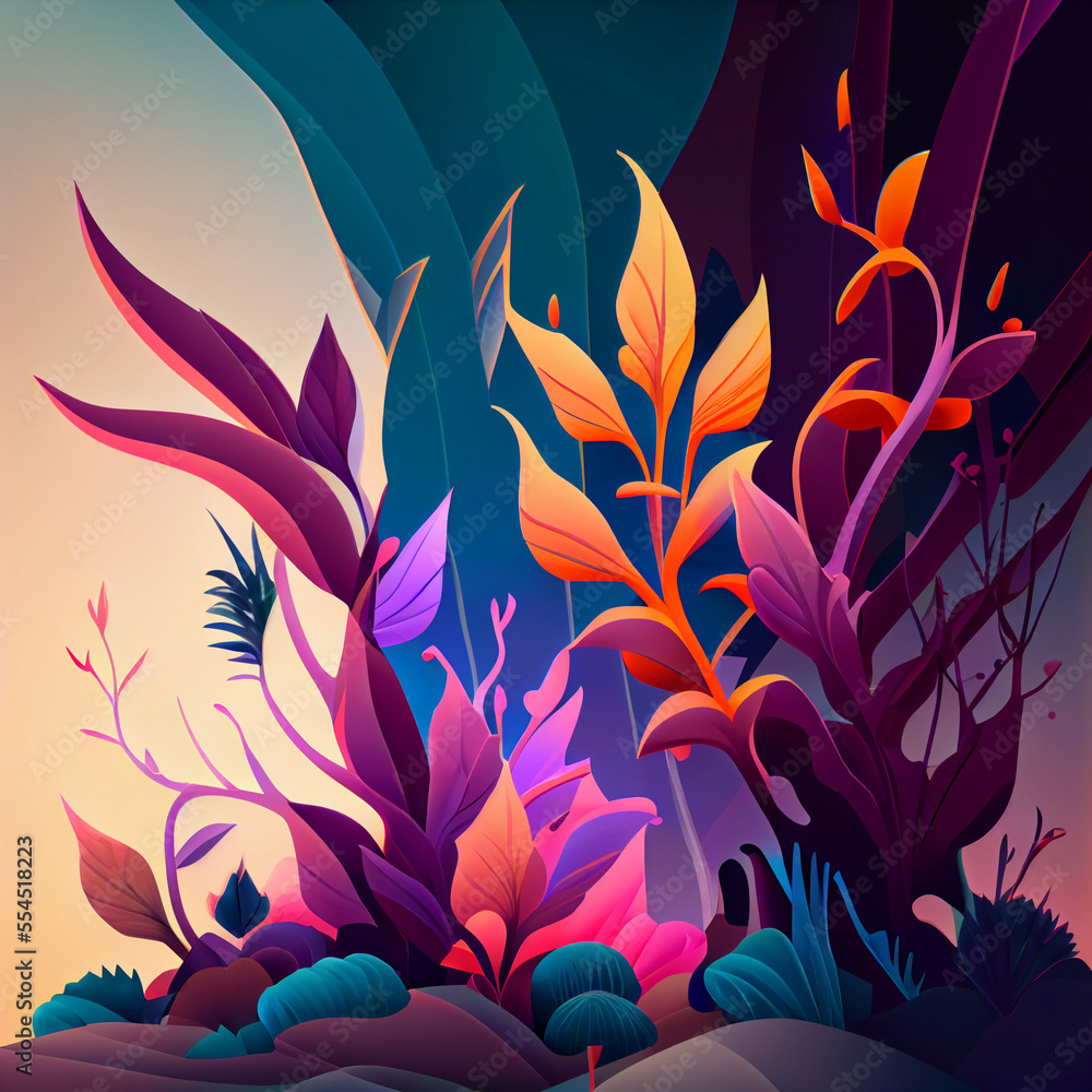 Flat plants gradients Flat plants gradients