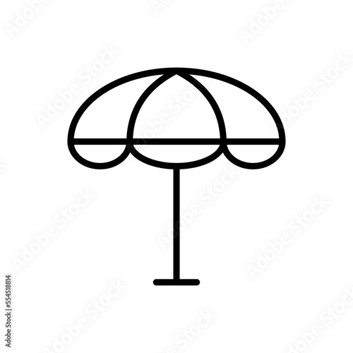 Icon umbrella single icon graphic designs