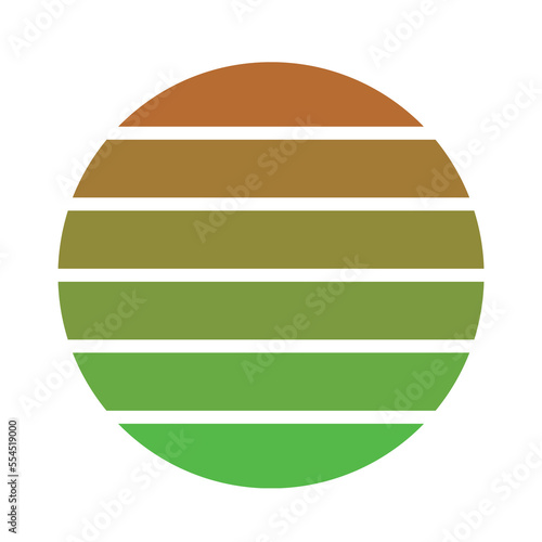 Sunset Retro Vintage Colors