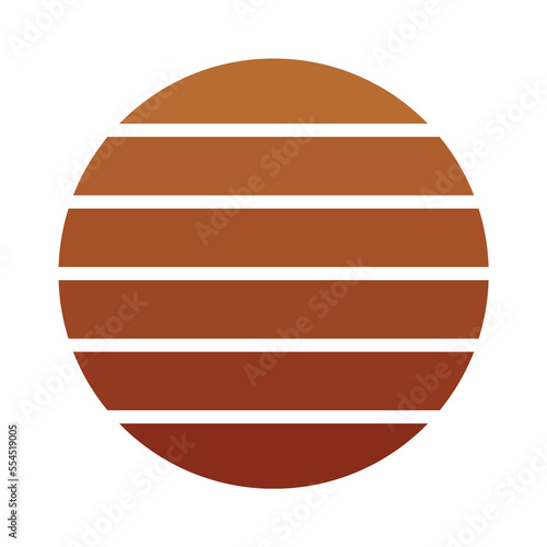 Sunset Retro Vintage Colors